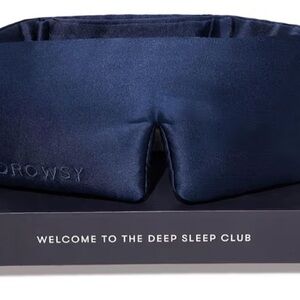 Drowsy Silk Sleep Mask - Midnight Blue